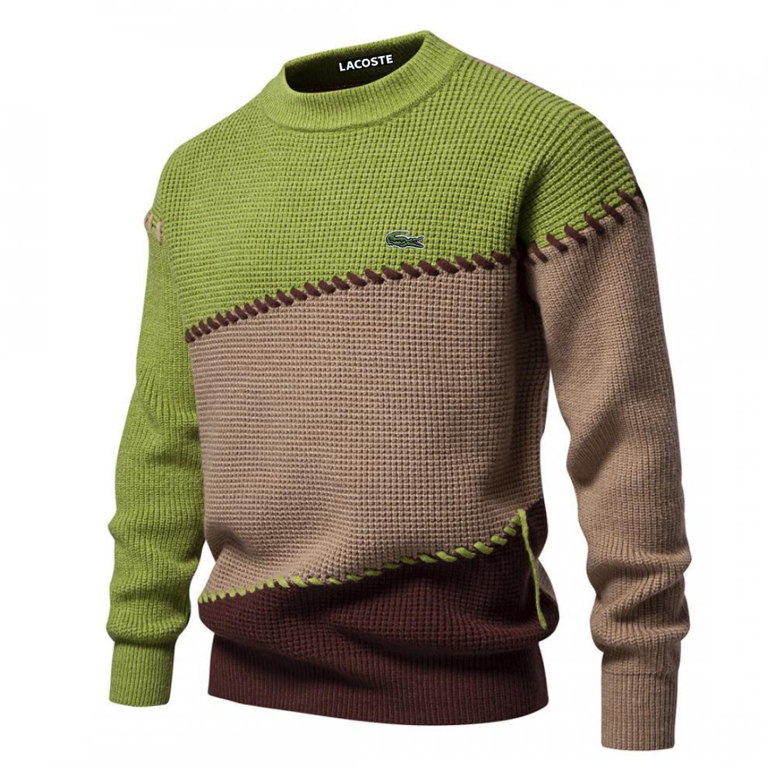 LC™ Patchwork Knit Sweater
