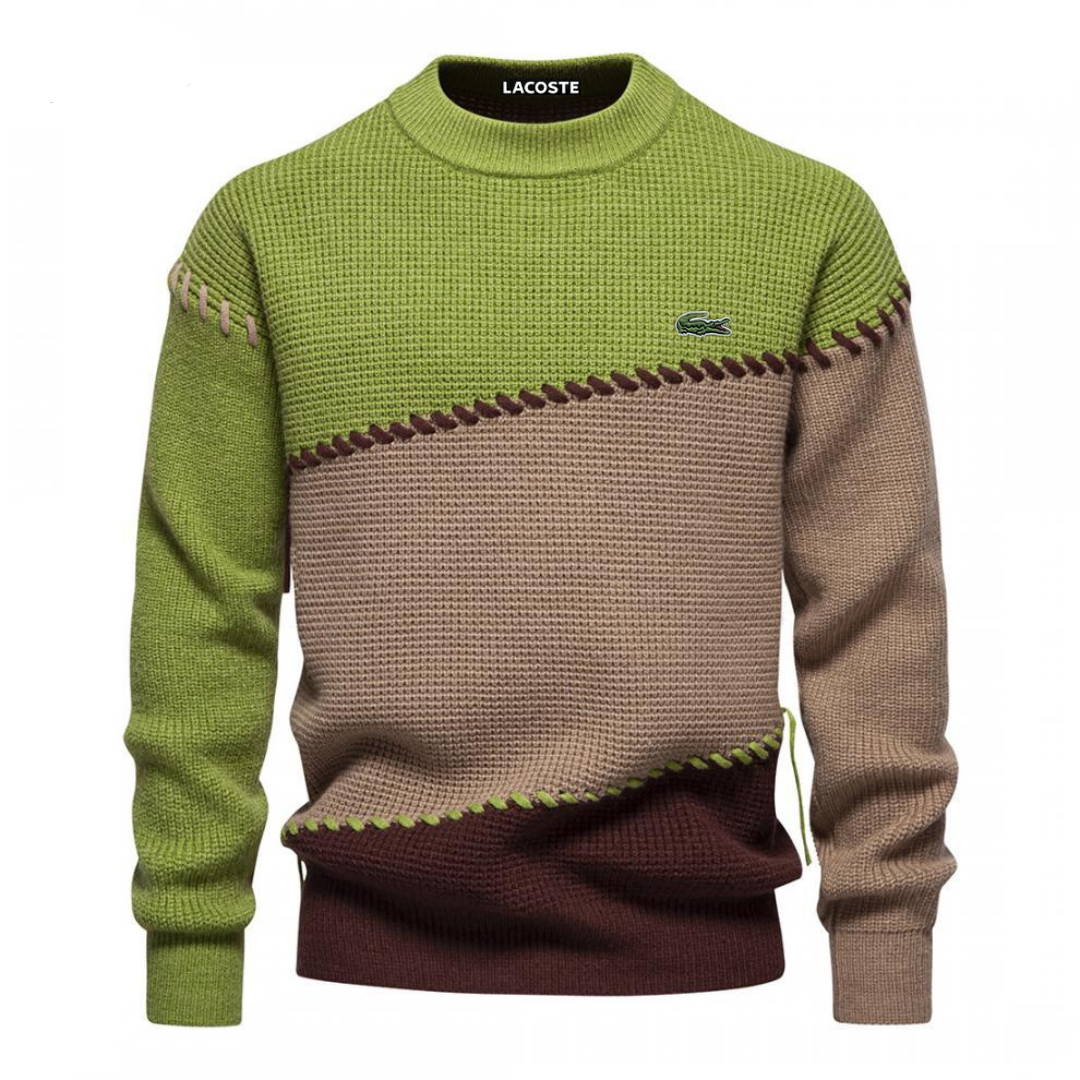 LC™ Patchwork Knit Sweater