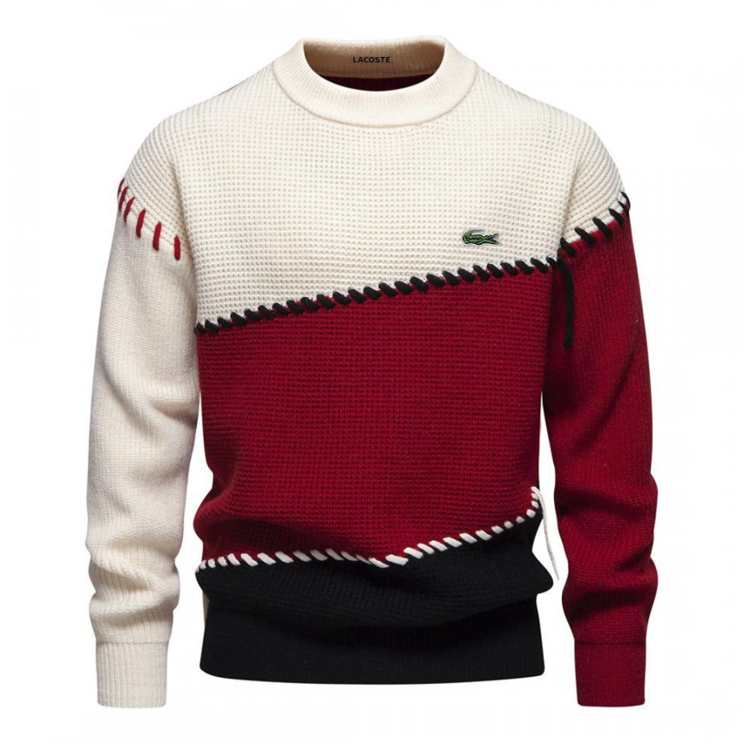 LC™ Patchwork Knit Sweater